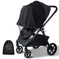 Orzbow Universal Mosquito Net for Pushchair, Pram, Buggy, Carrycot and Travel Cot | Washable and Durable Fine Mesh Insect Protection Netting