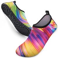 SIMARI Womens and Mens Water Shoes Quick-Dry Aqua Socks Barefoot for Outdoor Beach Swim Sports Yoga Snorkeling SWS001