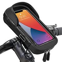 Vitalismo Waterproof Bicycle Handlebar Mount 360 Rotating Outdoor Phone Holder with Rain Cover for 7 Inch GPS Smartphone