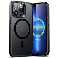 ESR for iPhone 13 Pro Max Case, MagSafe Phone Case Compatible with iPhone 13 Pro Max, Magnetic Wireless Charging, Reinforced Drop Protection, Scratch-Resistant Back, Classic Series, Clear Blue