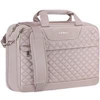 EMPSIGN 17 Inch Laptop Bag, Large Capacity Expandable Briefcase for Women & Men Business Office Travel, Water-Repellent Laptop Case Computer Bag with RFID Pockets