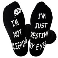Jeasona Father's Day Gift for Dad from Daughter/Son/Wife Funny Socks 9-11 Non-slip Cotton Birthday Gifts for Grandad Husband Boyfriend