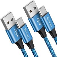 Baiwwa USB A to USB C Fast Charger Cable, Multiple USB Type-C Charge Lead for Phone, Tablet, Laptop