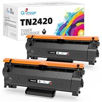 Q-image 44A CF244A Black Toner Cartridges Replacement Compatible with HP 44A CF244A for Laserjet Pro M15w M15a MFP M28w M28a Printer