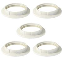 Casoter E27 Lamp Shade Reducer Ring Converter, Standard Plas