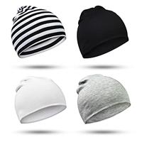 TRAMLE Baby Boys Beanie Hat Aged 0-3,8 Pack Soft Cute Knit Cap Soft Double Layered Hats