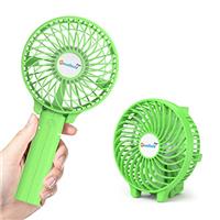 Jonwall USB Handheld Fan, Portable Mini Hand Held Fan Rechargeable Desk Fan Foldable Personal Desktop Fan, Electric Powered Cooling Fan for Home Office Camping Travel
