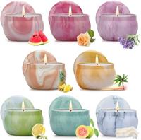 10 Pack Candles Gifts for Women,Aromatherapy Scented Candles Gifts Set for Home Scented, Natural Soy Wax Amber Candles Set, Jar Candles for Mother Friends Birthday Christmas