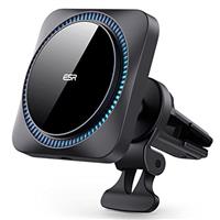 ESR for 15W MagSafe Car Mount Charger - CryoBoost Phone Cooling Faster Charging, Air Vent/Dashboard Magnetic Wireless Car Charger for iPhone 16 15 14 13 12 Pro Max Plus Mini, S25, MagSafe Accessories