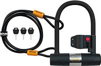 SIGTUNA Bike Lock - Heavy Duty Bicycle U Lock Shackle and Mount Holder, for Road Bike, Electric Bike, Folding Bike, Mountain Bike