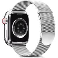 Higgs Strap Compatible with Apple Watch Straps 10 42mm 46mm 45mm 44mm 41mm 40mm 38mm for Women and Men, Dual Magnetic Adjustable Band for iWatch Series10 9 8 7 6 SE 5 4 3 2 1,Stainless Steel Metal