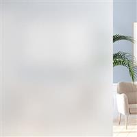 DOWELL Frosted Window Film Privacy Film for Glass Windows Opaque Frosting Cover for Bathroom Bedroom Kitchen and Office Door