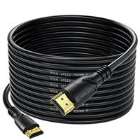 Jorenca 4K HDMI Cable 12m(HDMI 2.0,18Gbps) Ultra High Speed Gold Plated Connectors,Ethernet Audio Return,Video 4K@60Hz FullHD1080p 3D Compatible with HDTV,Blu-Ray,Xbox,Laptop,PS3/4/5/9,PC,ect