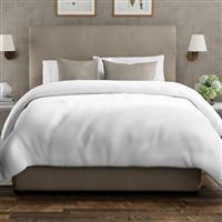 The Cotton Exchange Manchester 200 Thread Count 100% Cotton, Plain Dyed, Crisp & Cool Percale Weave (Duvet Set, Fitted Sheet & Pillowcases)