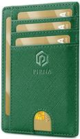 PIRNA Slim Wallet for Men | RFID Blocking Minimalist Credit Card Holder Lightweight Card Wallet with Gift Box