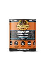 Gorilla 84756 Waterproof Coat & Seal Black 473ml