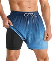 APTRO Mens Swimming Shorts Swimming Trunks Men Compression Liner Swim Shorts 7" Board Shorts 01