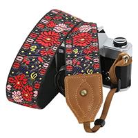 Padwa Lifestyle Camera Strap - 2" Wide Cowhide Head Cotton C