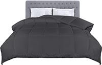 Utopia Bedding, 4.5 Tog All Year Round Coverless Duvet, Microfiber Soft Breathable Duvet, Box Stitch Quilt Ideal for Cold Weather, Machine Washable