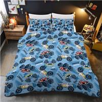 BlessLiving AB Triangle Retro Neon Duvet Cover - Hot