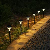 Solar Garden Light Garden Path Lights Solar Powered Warm Whi