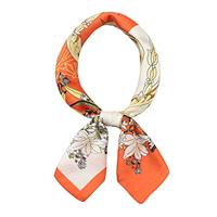 RIIQIICHY 27.5'' Head Scarf for Women Silk Like Hair Wrap Satin Neck Scarfs Square Bandanas