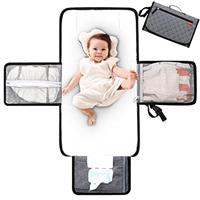 Lekebaby Baby Travel Changing mat Portable Changing mat Travel Nappy Changing mat Portable