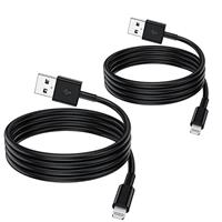 Apple MFi Certified iPhone Charger Cable, Apple Lightning to USB Cable Cord, 2.4A Fast Charging Apple Phone Long Chargers for iPhone 11/11Pro/11Max/ X/XS/XR/XS Max/8/7/6/5S/SE iPad