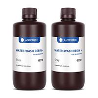 ANYCUBIC Water Washable 3D Printer Resin, 405nm High Precision UV-Curing 3D Resin, Low Shrinkage Sta