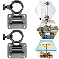 KLYNGTSK 2 PCS Fishing Umbrella Holder Aluminum Boat Rod Hol