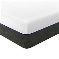 wowttrelax Memory Foam Mattress with Soft Fabric, Skin-friendly Mattress, Breathable Cover, 2 Layer for More Supportive, Medium Firm