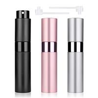 ACWOO Perfume Atomiser Bottles, 5 PCS Refillable Fine Mist Spray Bottles, 5ml Mini Travel Perfume Atomizer, Underfill Empty Travel Bottle Portable Purse Spray Bottle for Men and Women