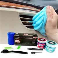 ToysButty Car Cleaning Gel Kit Supplies for Car Interior Detailing, Scented Freshner Car Dashboard Cleaner, Vent cleaner Duster tools, Auto Dust, Pc Laptop, Keyboard Cleaner Putty