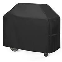 BBQ Cover Heavy Duty Large Waterproof, 3-4 Burner Gas BBQ Covers, Outdoor Barbecue Grill Cover PVC Coating Dust Protection, UV Protection with Storage Bag(145 x 61 x 117CM)