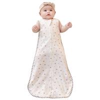 TURMIN 0.5 Tog Baby Sleeping Bag 100% Cotton Baby Summer Sleeping Bag Soft Sleep Sack