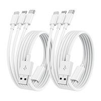 Apple MFi Certified iPhone Charger Cable, Apple Lightning to USB Cable Cord, 2.4A Fast Charging Apple Phone Long Chargers for iPhone 11/11Pro/11Max/ X/XS/XR/XS Max/8/7/6/5S/SE iPad