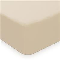 Bedsure Deep Fitted Sheet - Bed Sheets Extra Deep Pocket 16 Inches (40 cm), Soft Brushed Polyester Microfiber, Fade Resistant & Easy Care (1 Piece)