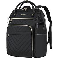 VANKEAN Laptop Backpack for Women Men 17.3 Inch Stylish Computer Work Backpack, Waterproof College Daypack Backpacks with USB Port & RFID Blocking, Business Travel Backpack