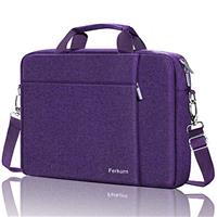 Ferkurn Laptop Bag Case for Women Men, Messenger Briefcase Computer Bag with Shoulder