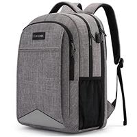Lumesner Travel Laptop Backpack with USB Charging Port;15.6/17.3 Inch Anti Theft Business Backpacks Bag for men & women; Durable Water Resistant Computer Rucksack for School/Work/Travel