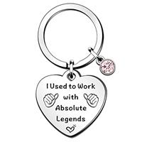 QMVMV Best Friend Keyring Gifts Funny Friendship Present for