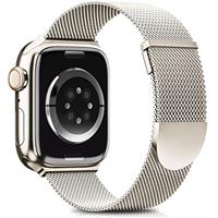 Higgs Strap Compatible with Apple Watch Straps 10 42mm 46mm 45mm 44mm 41mm 40mm 38mm for Women and Men, Dual Magnetic Adjustable Band for iWatch Series10 9 8 7 6 SE 5 4 3 2 1,Stainless Steel Metal