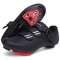 Cycling Shoes for Men Women Compatible with Peloton Bike Shimano SPD & Look ARC Delta for Indoor Spin Cycle Road Bike Shoes with Delta Cleats Pre-Installed