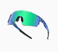GoHZQ Polarised Sports Sunglasses for Men Womens Polarized Cycling Sunglasses UV400 Protection TR90 Superlight Frame Glasses for Skiing, Running