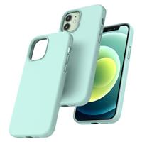 TOCOL Silicone for iPhone SE Case, Liquid Silicone Multi-Color Slim Silky-Soft Touch Anti-Scratch Shockproof Protective Phone Cover, Midnight Blue