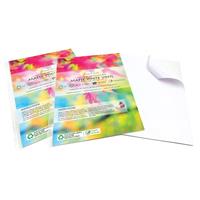 Evergreen Goods 10,20,50,100 Sheets Waterproof A4 Glossy Matte White Sticker Vinyl with Squeegee | Inkjet & Laser Printable | Self Adhesive Label | Print at Home - Vinyl Cutter Stickers