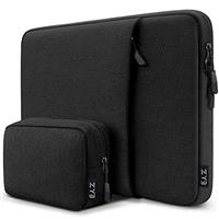 ZYB laptop Sleeve Case bag 13 14 15,6 inch, protective notebook protection bag sleeve with small pocket bag