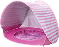 Pop Up Baby Beach Tent,Automatic Baby Sun Shade Shelter Tent with Baby Pool Portable Lightweight UV Protection Beach Tent for Baby Family Picnic Garden
