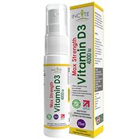 Vitamin D Spray Top Power - VIT D3 4000 IU Natural Peppermint Flavour 25ml (144 Servings) Daily Oral Spray Pill-Free Vitamin D Supplement, Over 3 Months Supply - Made in The (UK)
