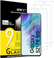 NEW'C 3 Pack Designed for Samsung Galaxy S23 Plus / S23+ Screen Protector Tempered Glass, Anti Scratch, Bubble Free, Ultra Resistant